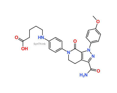 Apixaban Amino Acid Impurity; Apixaban open ring acid impurity | 2206825-87-6; 1188385-73-0 (14-C) | Apixaban