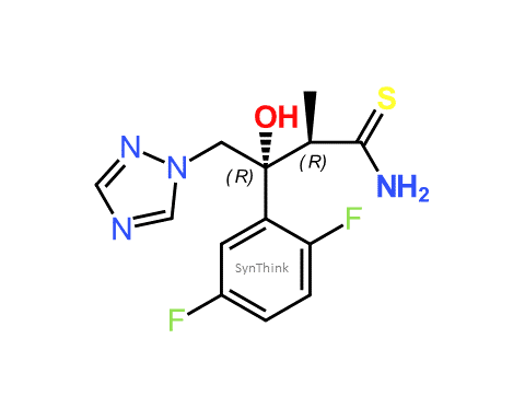 (2R,3R)-3-(2,5-difluorophenyl)-3-hydroxy-2-methyl-4-(1H-1,2,4-triazol-1-yl)butanethioamide | 368421-58-3 | Isavuconazole