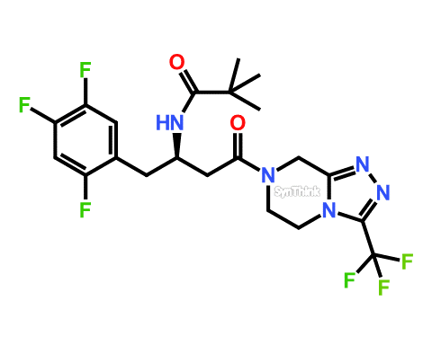 CAS No.: NA - N-butanoyl Sitagliptin