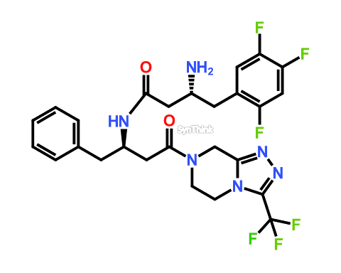 CAS No.: NA - Tridesfluoro benzene diamide Sitagliptin impurity