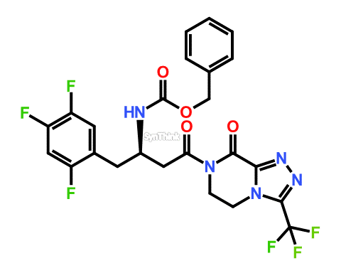 CAS No.: NA - N-Benzyl carbamate Sitagliptin