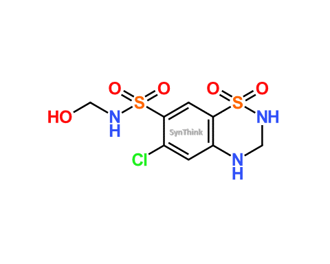 CAS No.: 2958-18-1 - 7-Sulfonamido-N-hydroxymethyl Hydrochlorothiazide