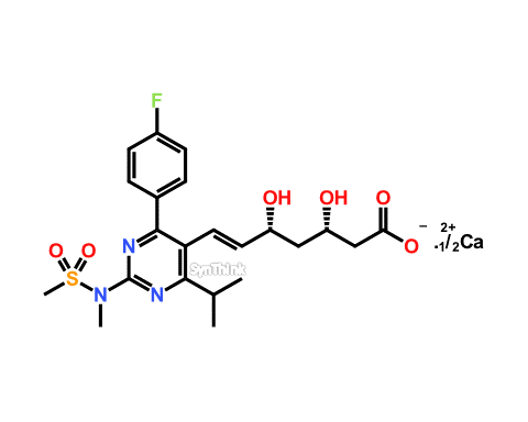 CAS No.: 1242184-42-4(acid) - Rosuvastatin EP Impurity G; Rosuvastatin enantiomer