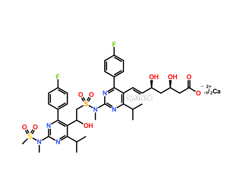 CAS No.: NA - Rosuvastatin EP Impurity E (Calcium Salt); Rosuvastatin Related compound B