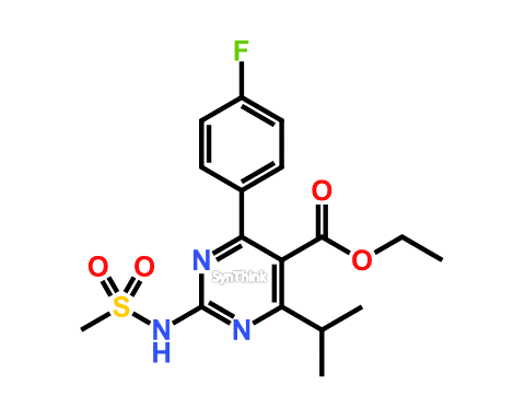 CAS No.: 1035595-71-1 - Ethyl 4-(4-Fluorophenyl)-6-isopropyl-2-(N-methylsulfonamido)pyrimidine -5-carboxylate