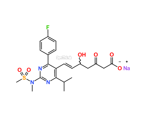 CAS No.: 1346747-49-6 - Rosuvastatin 3-Oxo Acid Sodium Salt