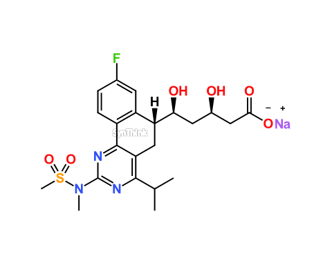 CAS No.: 854898-48-9(Acid) - Rosuvastatin (6R)-Isomer Sodium Salt