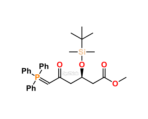 CAS No.: 147118-35-2 - Methyl (3R)-3-(tert-Butyldimethylsilanyloxy)-5-oxo-6-(triphenylphosphanylidene)hexanoate