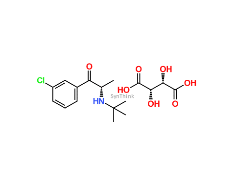 CAS No.: freebase:324548-43-8 - (S)-Bupropion L-Tartaric Acid Salt