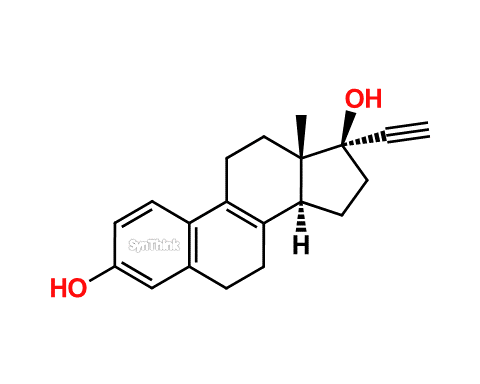 CAS No.: 100019-04-3 - Ethinylestradiol Delta-8(9) Impurity 