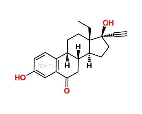 CAS No.: 38165-80-9 - 6-Keto-18-methyl-17-Ethinylestradiol