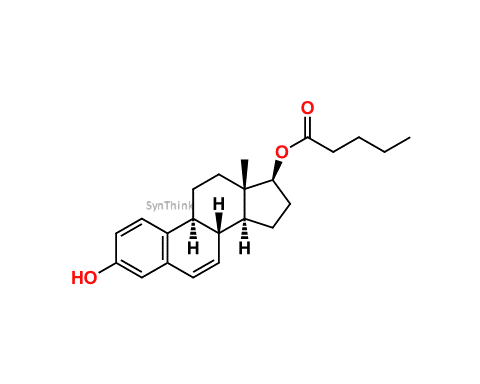 CAS No.: 1313382-25-0 - 6-Dehydro Estradiol 17-Valerate; Estradiol Valerate Impurity G
