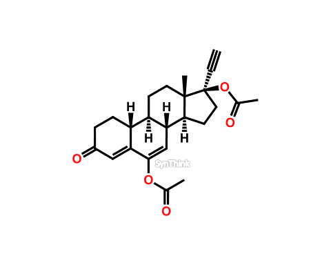 CAS No.: NA - 6-Dehydro-6-acetoxy Norethindrone Acetate