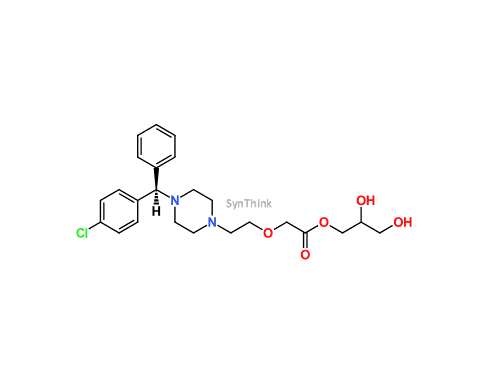 CAS No.: NA - Cetirizine Glycerol Ester Dihydrochloride (Mixture of Diastereomers)