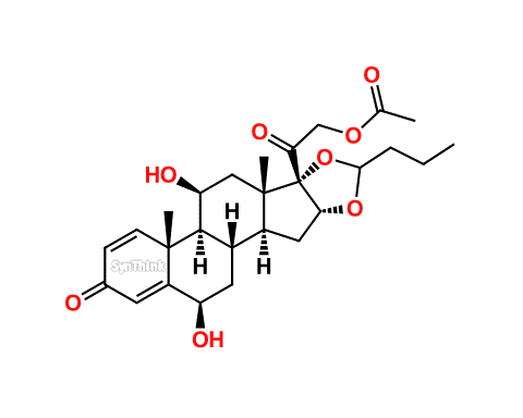 CAS No.: 93789-69-6 - 6β-Hydroxy 21-Acetyloxy Budesonide