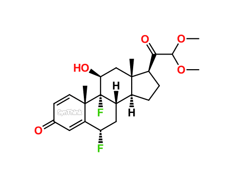 CAS No.: NA - Dimethoxy difluoroprednisolone