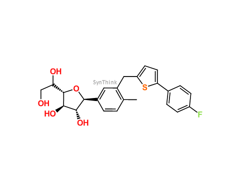 CAS No.: NA - (R)-Cangliflozin Furanose impurity