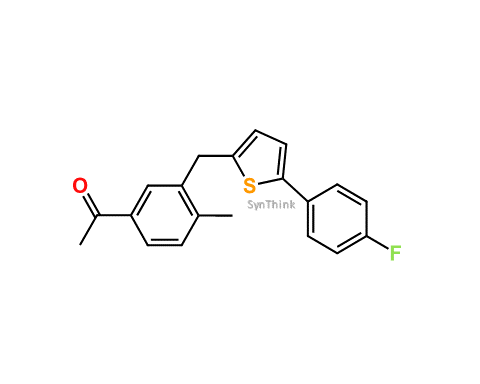CAS No.: NA - Canagliflozin Acetophenon Impurity