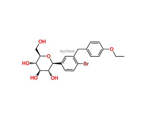 CAS No.: 1807632-95-6 - 4-Deschloro-4-bromo Dapagliflozin
