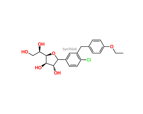 CAS No.: NA - Dapagliflozin furanose Form (Rac)