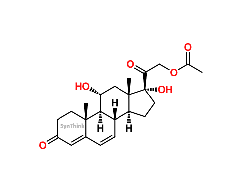 CAS No.: 21940-45-4 - 6-Dehydrocortisol Acetate