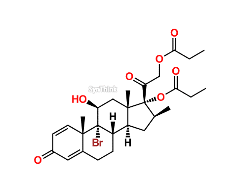 CAS No.: 52092-14-5 - 9-Deschloro-9-bromo Beclomethasone Dipropionate