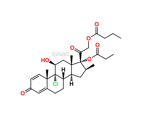 CAS No.: NA - Beclomethasone 21-Butyrate 17-Propionate