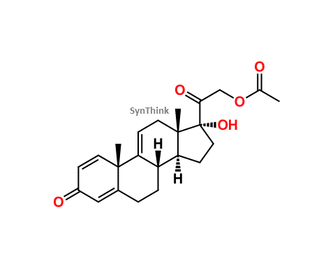 CAS No.: 4380-55-6 - Prednisolone Acetate EP Impurity E (Deltacortinene Acetate)
