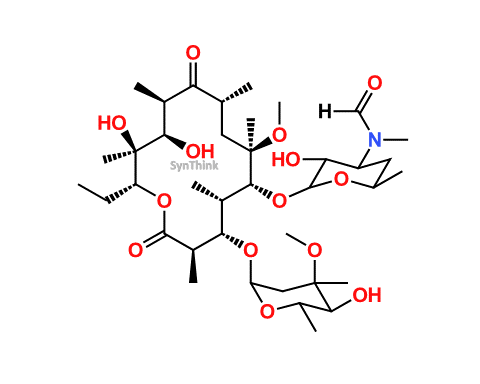 CAS No.: 127140-69-6 - N-Demethyl-N-formyl Clarithromycin
