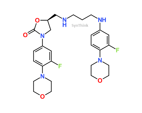 CAS No.: NA - N-(3-(3-fluoro-4-morpholinophenylamino)propyl)-N-(((S)-3-(3-fluoro-4-morpholionphenyl)-2-oxo-5-oxazolidinyl) methyl)amine