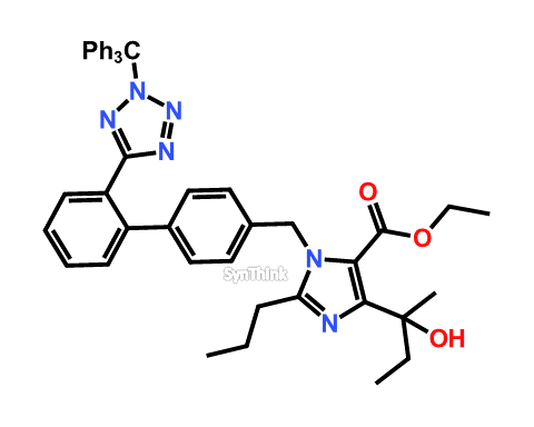 CAS No.: NA - Olmesartan ethyl methyl N2-trityl ethyl ester analouge