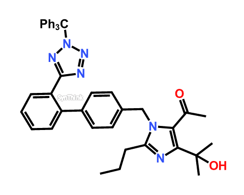 CAS No.: NA - N2-Trityl Olmesartan Methyl Ketone