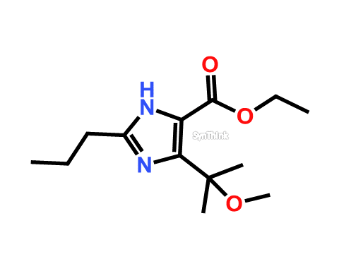 CAS No.: 1092980-84-1 - 4-(1-Methoxy-1-methylethyl)-2-propyl-1H-imidazole-5-carboxylic Acid Ethyl Ester
