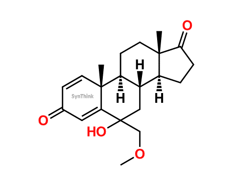 CAS No.: NA - 6-Hydroxy-6-(methoxymethyl)-androsta-1