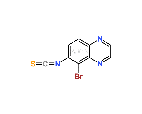 CAS No.: 134892-46-9 - 5-bromo-6-isothiocyanatoquinoxaline