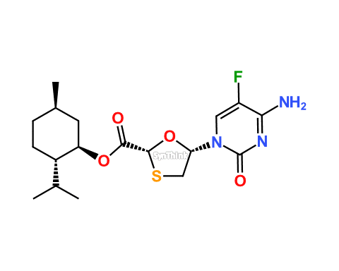 CAS No.: 764659-72-5 - Emtricitabine Menthyl Ester