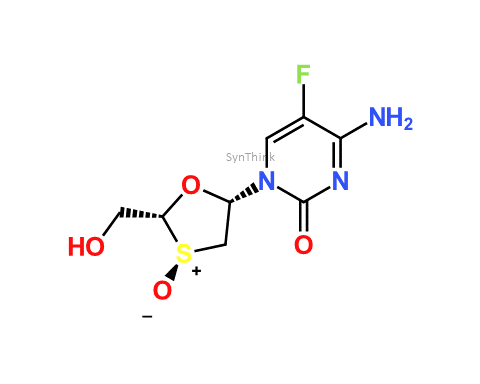 CAS No.: NA - Emtricitabine (R)-Sulphoxide Oxide