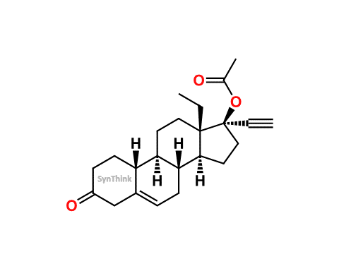 CAS No.: 1175110-92-5 - Levonorgestrel Acetate Delta-5 Impurity