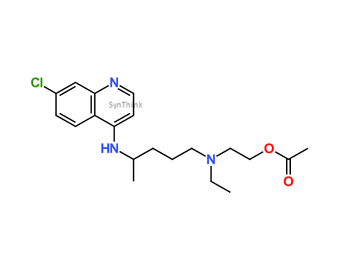 CAS No.: 47493-14-1 - Hydroxychloroquine-O-Acetate
