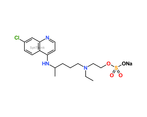 CAS No.: 103152-84-7 - Hydroxychloroquine-O-Sulphate