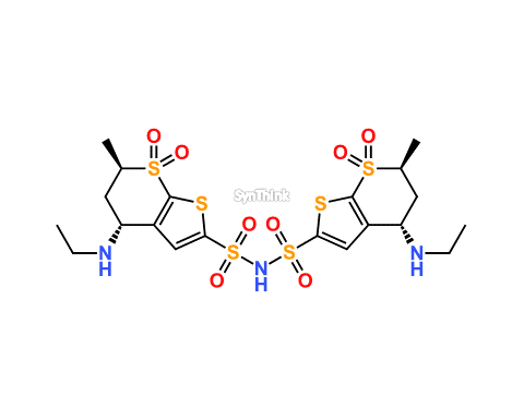 CAS No.: 199734-72-0 - Dorzolamide N-Sulfonamide Dimer