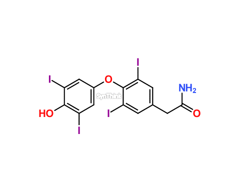CAS No.: 176258-88-1 - Levothyroxine Acetamide Impurity