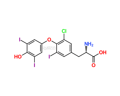 CAS No.: 909279-46-5 - Levothyroxine Monochloro Impurity