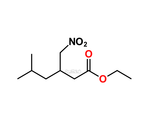CAS No.: 128013-65-0 - 5-Methyl-3-(nitromethyl)hexanoic Acid Ethyl Ester
