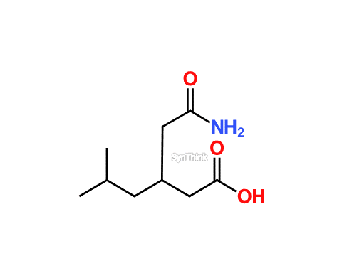 CAS No.: 181289-15-6 - 3-​(2-​Amino-​2-​oxoethyl)​-​5-​methylhexanoic Acid