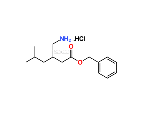CAS No.: 649748-11-8(HCl);1480521-53-6(Base) - 3-​(Aminomethyl)​-​5-​methyl-hexanoic Acid Phenylmethyl Ester Hydrochloride