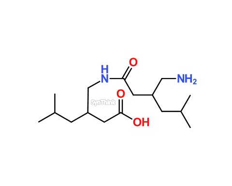 CAS No.: 1486961-58-3 - 3-​[[[3-​(Aminomethyl)​-​5-​methyl-​1-​oxohexyl]​amino]​methyl]​-​5-​methyl-hexanoic Acid