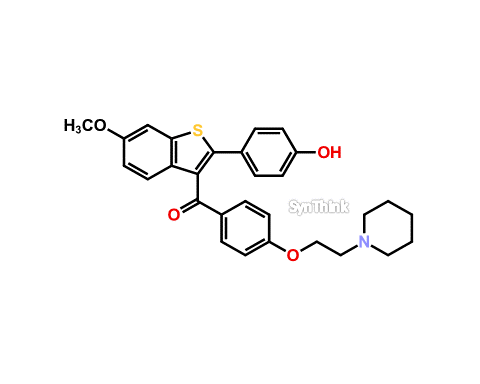CAS No.: 178451-13-3 - Raloxifene 6-Monomethyl Ether; 6-methoxy benzothiophene impurity