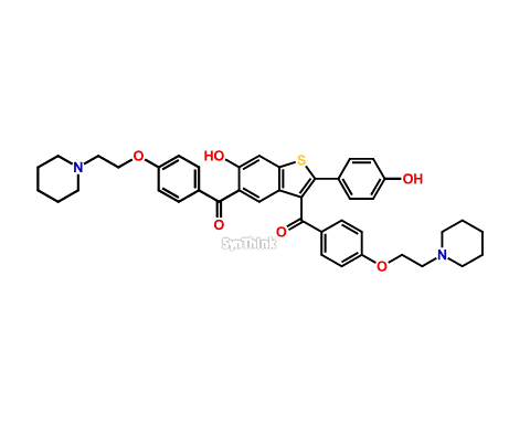 CAS No.: NA - 5-[4-(2-Piperidinyl)ethoxy]benzoyl Raloxifene