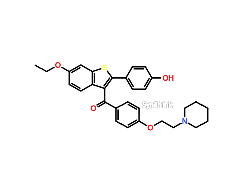 CAS No.: NA - Raloxifene 6-Ethoxy Analog